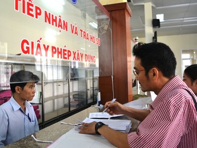 Thủ tục cấp giấy phép xây dựng đã được đơn giản hóa. Ảnh minh hoạ. Nguồn: Internet