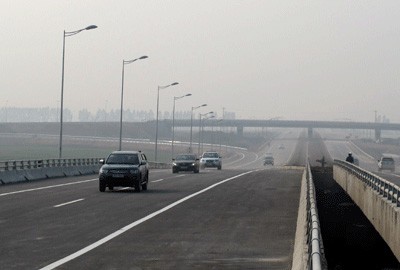 Hệ thống chiếu sáng trên Quốc lộ 3 mới Hà Nội - Thái Nguyên