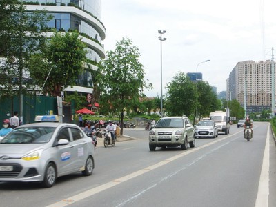 Đường Tố Hữu là một trong những dự án hạ tầng được triển khai theo hình thức BT tại Hà Nội - Ảnh: Dũng Minh.