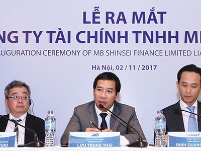 Ra mắt Công ty Tài chính TNHH MB Shinsei