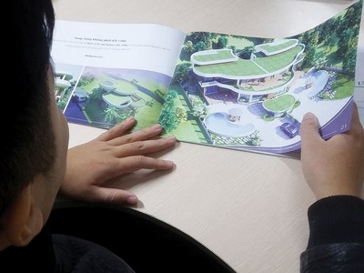 Khách hàng của Lâm Sơn Resort không được quyền sở hữu bất động sản của dự án. Ảnh: Nguyễn Thành