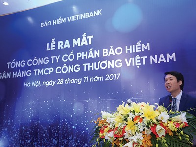 Ông Lê Tuấn Dũng, Tổng giám đốc VBI phát biểu tại lễ ra mắt Tổng công ty ngày 28/11 vừa qua