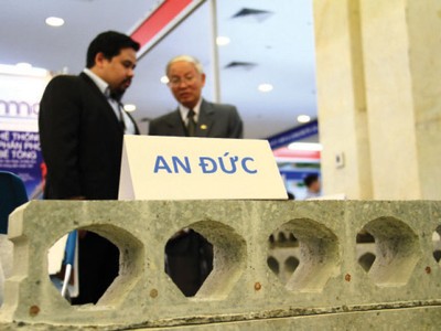 Vật liệu thân thiện với môi trường là hướng đi cần phát huy. Ảnh: Nguyễn Thành