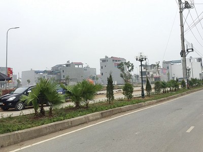 Hoạt động đô thị hóa ở 
Lương Sơn đang diễn ra rất nhanh