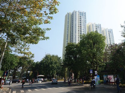 Khu đô thị Ecopark là một trong những dự án xanh. Ảnh: Dũng Minh