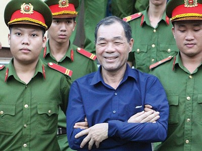 Bị cáo Trầm Bê, cựu Phó chủ tịch HĐQT kiêm Chủ tịch Hội đồng tín dụng Sacombank tại tòa