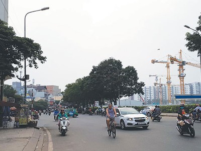 Hạ tầng giao thông khu Tây TP.HCM ngày càng phát triển, thông thoáng, tạo đà cho bất động sản khu vực này phát triển. Ảnh: Lê Thắng