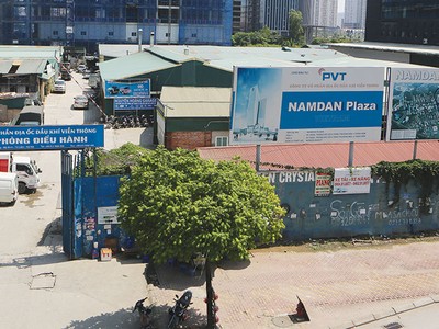 Dự án Nam Đàn Plaza bị đình trệ từ năm 2010 đến nay