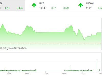 Phiên chiều 14/3: Áp lực chốt lời gia tăng, VN-Index vẫn đứng vững