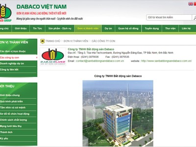 DBC quyết định bán công ty bất động sản