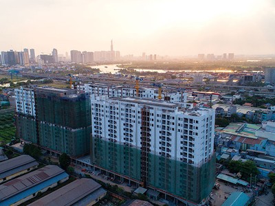 Dự án Him Lam Phú An vượt tiến độ xây dựng 2 tháng