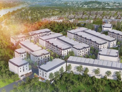 Phối cảnh dự án Central Garden tại Bình Dương