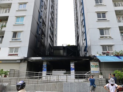 Vụ cháy gây thiệt hại lớn tại chung cư Carina Plaza (TP.HCM) khiến tâm lý khách hàng hoang mang.