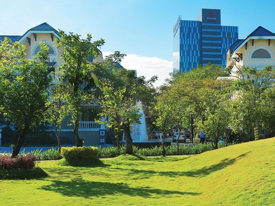 Dragon City được mệnh danh là “Khu đô thị Liên hợp quốc” ở TP.HCM vì được rất đông người nước ngoài lựa chọn. 