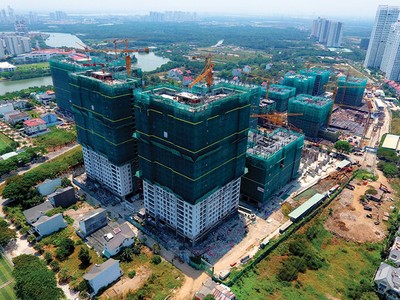 Quý II được dự báo sẽ là thời điểm khó khăn cho phân khúc chung cư tại TP.HCM. Ảnh: Gia Huy