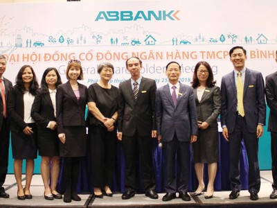 Đại hội cổ đông ABBANK năm 2018 đã bầu thành viên HĐQT và Ban Kiểm soát nhiệm kỳ mới (2018-2022)
