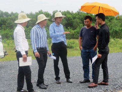 Cơn sốt đất nền đang diễn ra trên diện rộng 