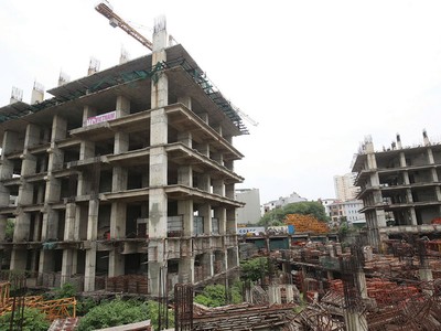 Dự án Usilk City của Công ty cổ phần Sông Đà - Thăng Long dừng thi công, bỏ hoang nhiều năm nay