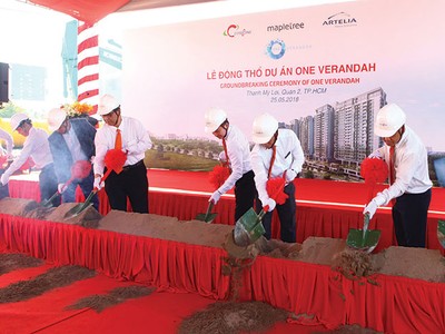 Chủ đầu tư Mapletree vừa khởi công  dự án cao cấp One Verandah tại quận 2
