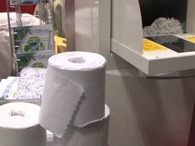 Tái chế giấy văn phòng đã qua sử dụng thành giấy vệ sinh