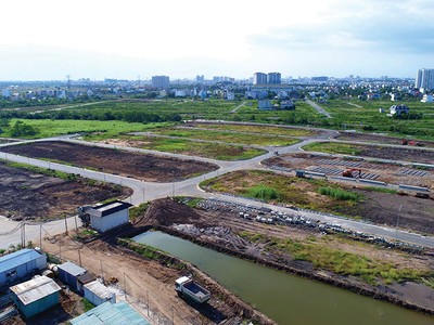 Các dự án đất nền đáp ứng tốt nhu cầu ở thực vẫn đắt khách. Ảnh: Lê Toàn