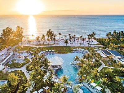 Hoàng hôn tại Sol Beach House Phu Quoc.