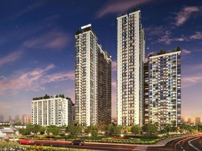 Dự án The Western Capital, một trong nhiều dự án bị cầm cố. Ảnh: Internet.