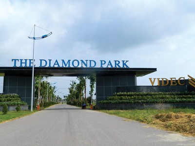 Dự án The Diamond Park đã hoàn thiện kết cấu hạ tầng, đang 
hoàn tất thủ tục đầu tư xây dựng chung cư thu nhập thấp