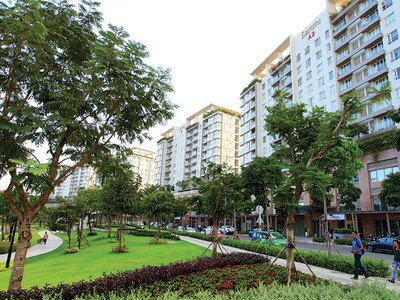 Thị trường căn hộ đáp ứng nhu cầu ở thật khó có khả năng giảm giá. Ảnh: Lê Toàn