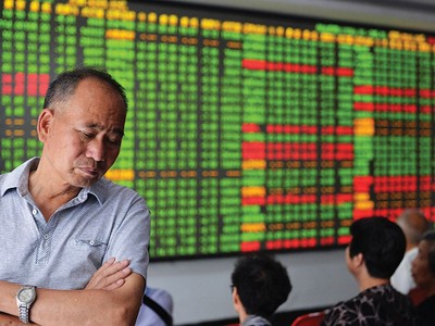 Chứng khoán Trung Quốc bước vào đà giảm