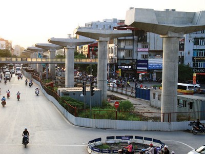 Chưa duyệt thiết kế PCCC, đường sắt đô thị số 3 gây lo ngại cho người dân