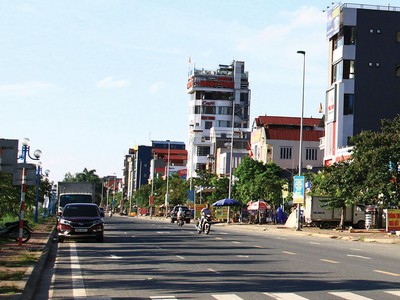 Giá đất mặt đường khu vực này lên tới 200 triệu đồng/m2