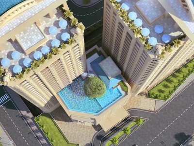 Hồ bơi vô cực D'. Le Roi Soleil - viên kim cương xanh của bán đảo Quảng An