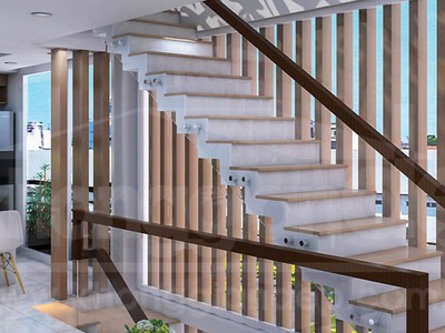 Cầu thang trong phong thủy nhà ở