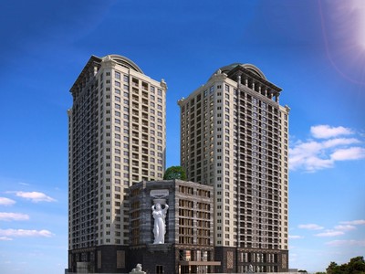 D’. Le Roi Soleil sở hữu vẻ đẹp kiến trúc Tân Cổ Điển nổi bật trên bán đảo Quảng An