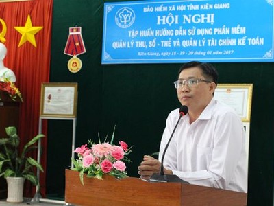 Ông Nguyễn Công Chánh tin tưởng khi áp dụng sáng kiến này thì chỉ cần 3-5 ngày tiền sẽ đến tận tay người lao động được hưởng trợ cấp.