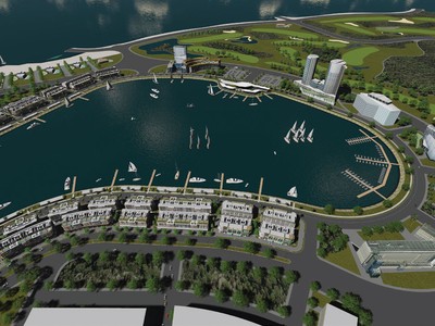 Phối cảnh một phần Dự án Tuần Châu Marina