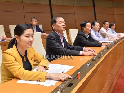 Quốc hội bấm nút biểu quyết