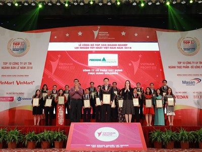 Năm thứ 2 vào Profit 500, sự ghi nhận quá trình tăng trưởng bền vững của Phục Hưng Holdings