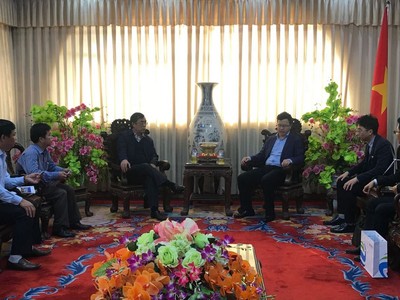 Chủ tịch UBND tỉnh Nguyễn Đức Chính làm việc với Công ty Envision Energy