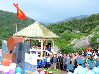 Lễ chào cờ đầu năm 2018 tại Mũi Điện