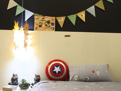 Đầu giường nên kê vào nơi có điểm tựa. Ảnh: Thành Nguyễn