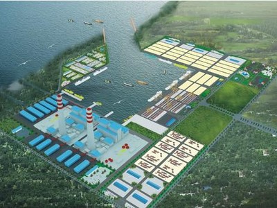 Phối cảnh cảng Mỹ Thủy