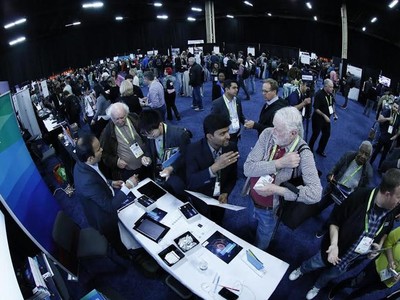 Khu vực trải nghiệm sản phẩm và công nghệ tại CES 2019.