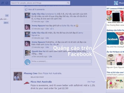 Năm 2018, chi cho quảng cáo qua Facebook của các doanh nghiệp và cá nhân ở Việt Nam là 235 triệu USD.