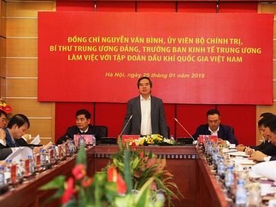 Trưởng ban Kinh tế Trung ương: Hoàn thiện thể chế cho phát triển ngành dầu khí