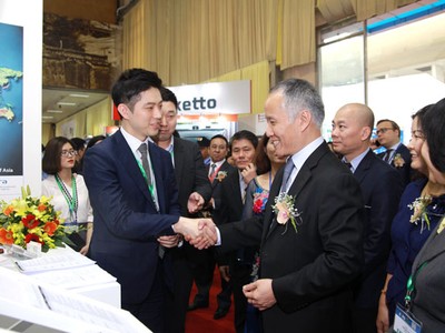 Thứ trưởng Bộ Công Thương Trần Quốc Khánh tại Vietnam Expo 2018