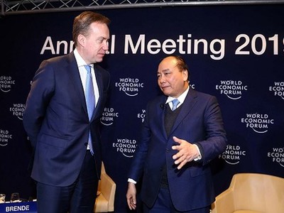 Lần đầu tiên một phiên đối thoại riêng về Việt Nam được tổ chức trong khuôn khổ hội nghị thường niên WEF.