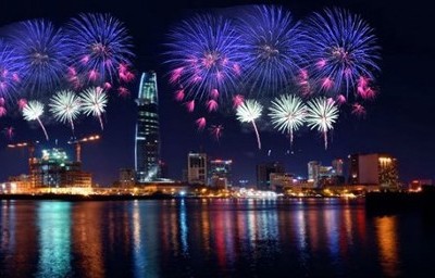 TP.HCM bắn pháo hoa đêm giao thừa tại 8 điểm