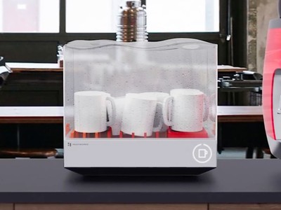 Máy rửa chén để bàn đầu tiên trên thị trường